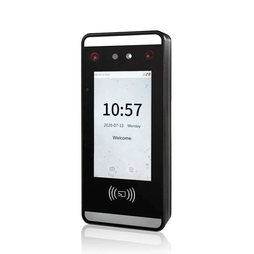 Web Cloud RFID البيومترية الديناميكية AI التعرف على الوجه محطة التحكم في الوصول إلى بصمات الأصابع البيومترية ZK التحكم في الوصول #1