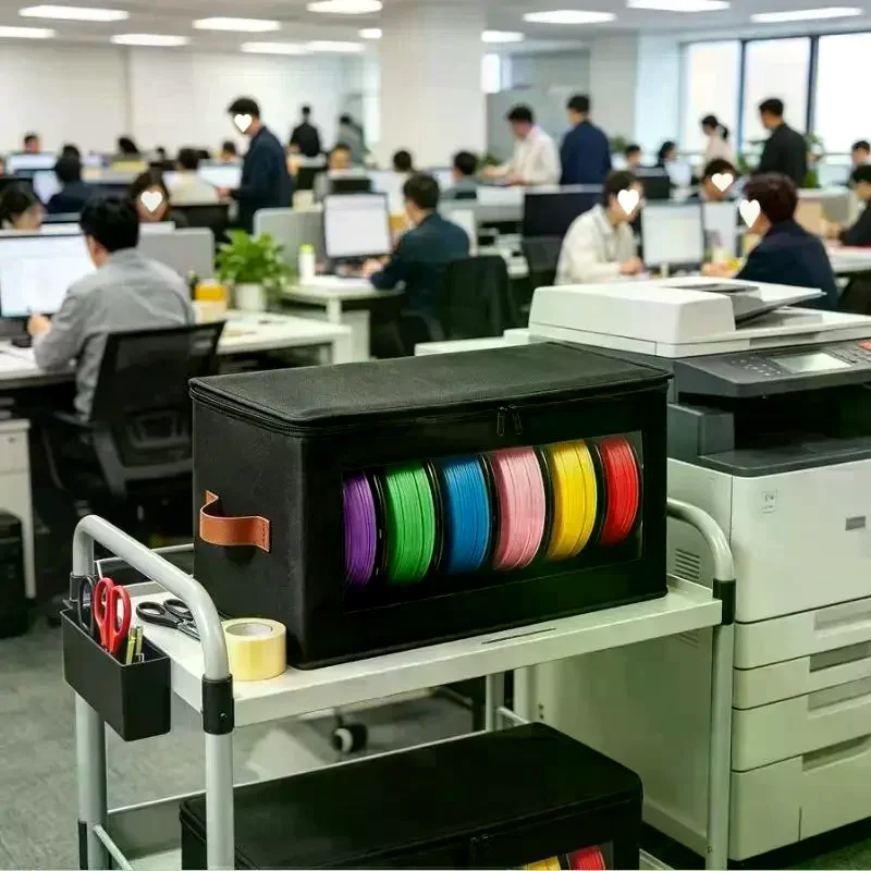 3D Printer Filament Storage Bag Filament Storage Bag Cover 3D Printing Accessories Holder Rack For Home Office Workshop 1PC