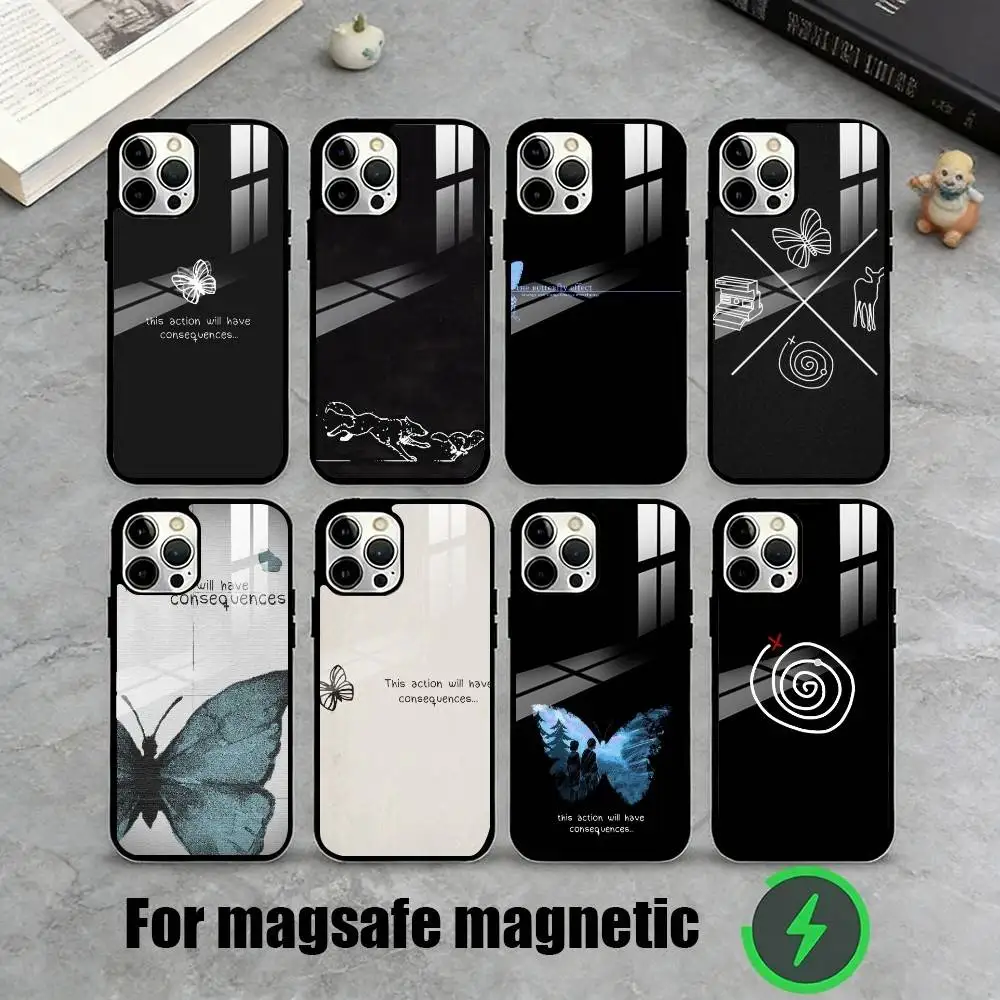 

L-Life is Strange Aesthetic Graphic Phone Case For iPhone17,16,15,14,13,12,11 Plus,Pro Magnetic with Magsafe Wireless Charging