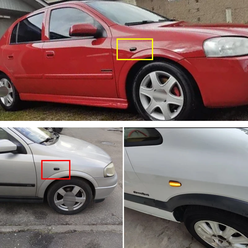 

2 шт. светодиодный указатель поворота, боковой габаритный индикатор для Opel Zafira A Astra G для Cadillac STS XLR XLR-V для Chevrolet Corvette C6