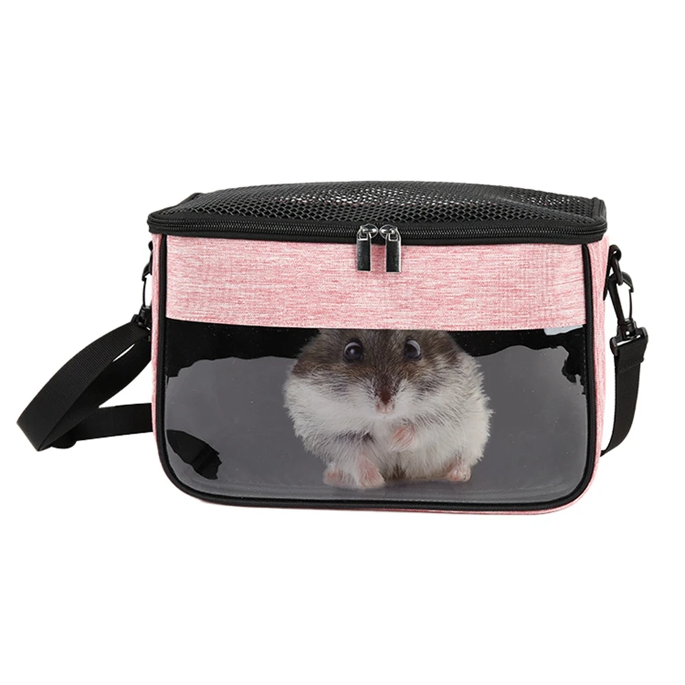 Portable Small Animals Carrier Bag Travel Small Animal Hanging Bag For Pets Rat Hamster Hedgehog Chinchilla Ferret Go Out Pouch