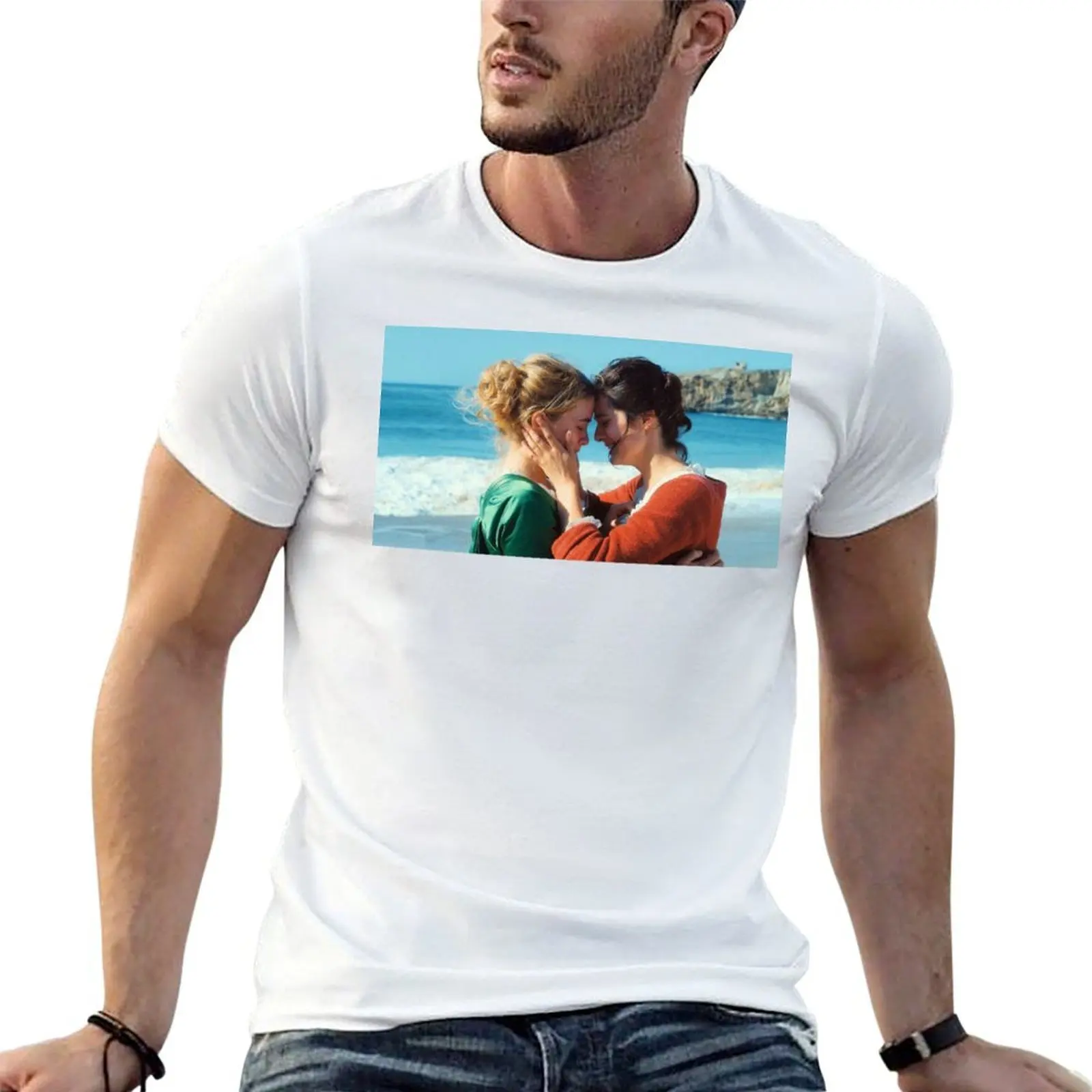 

Футболка Heloise & Marianne, мужская футболка из хлопка 100% хлопка, комплект футболок для мужчин, футболка