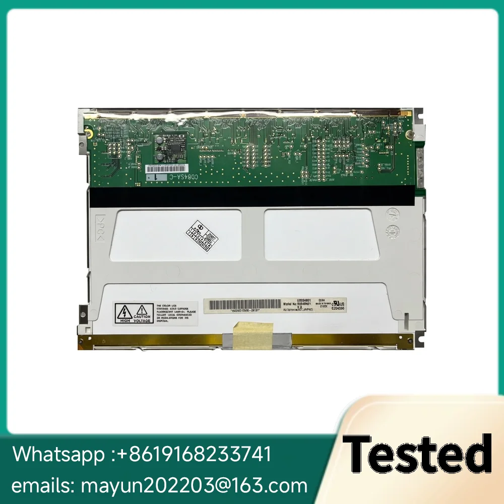 

Original Tested B084SN01 V0 B084SN01 V.0 8.4”Inch Industrial Display LCD Panel 800x600