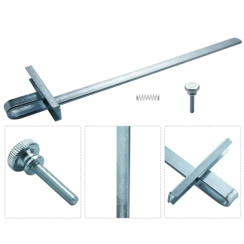 ABWR-MZ745 Replacement Circular Saw Rip Fence And Edge Guide Adjustable Fits For Skil Models 13896, 2610034 814