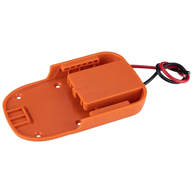 For Power Wheels Adapter For Ridgid AEG 18V Hyper Li-Ion Battery Dock Power Connector Rigid 12 Gauge Robotics