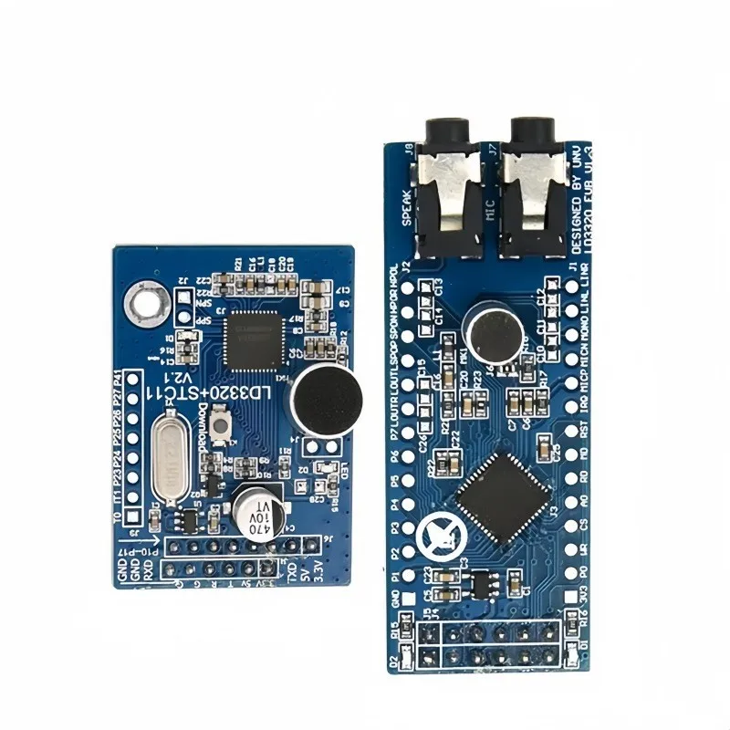 LD3320 automatic speech recognition module serial/SPI interface, intelligent voice control development board TTL burning board