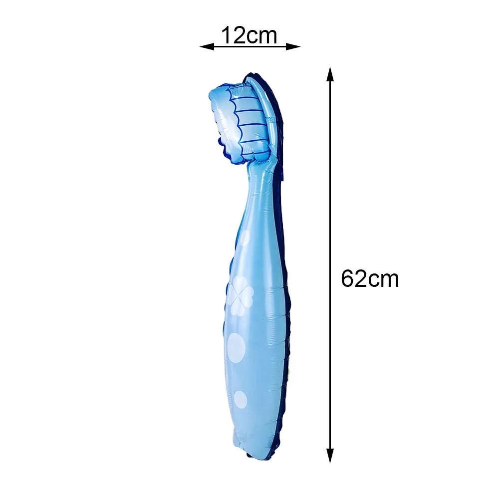 Zähne Ballon Dental Gesundheit Schutz Zähne Party Decor Zahn Zahnbürste Folie Ballon Zahnarzt Student Zähne Thema Party Dekore – Detail 5