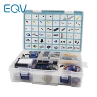 Elego UNO Project The Most Complete Starter Kit for Arduino UNO R3 Mega2560 Nano with Tutorial / Power Supply / Stepper Motor