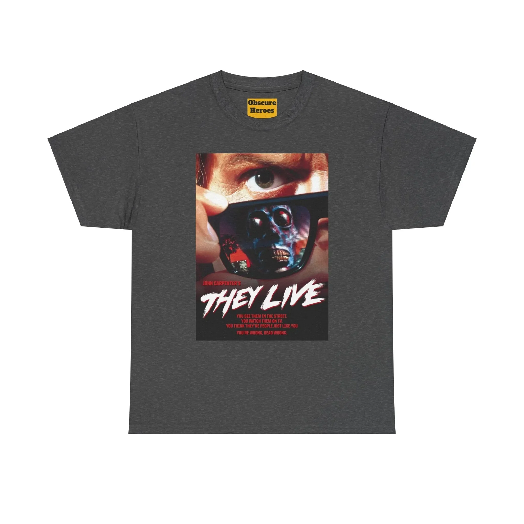 They Live Poster  T Shirt Essential  Harajuku Unisex Style