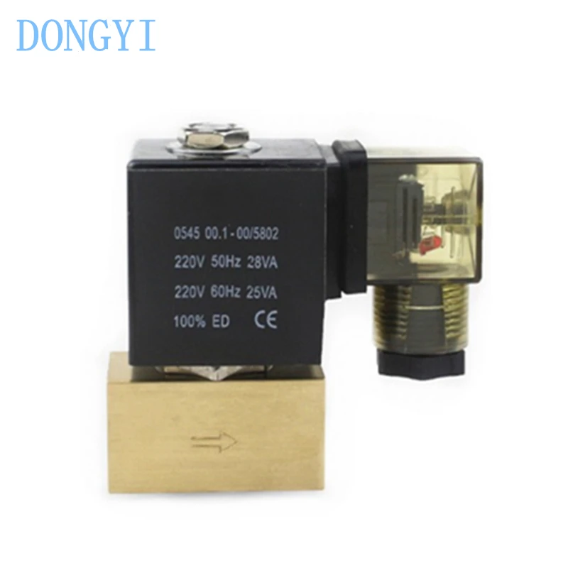 High Pressure Solenoid Valve Normally Closed Water Valve Air Valve 1/4