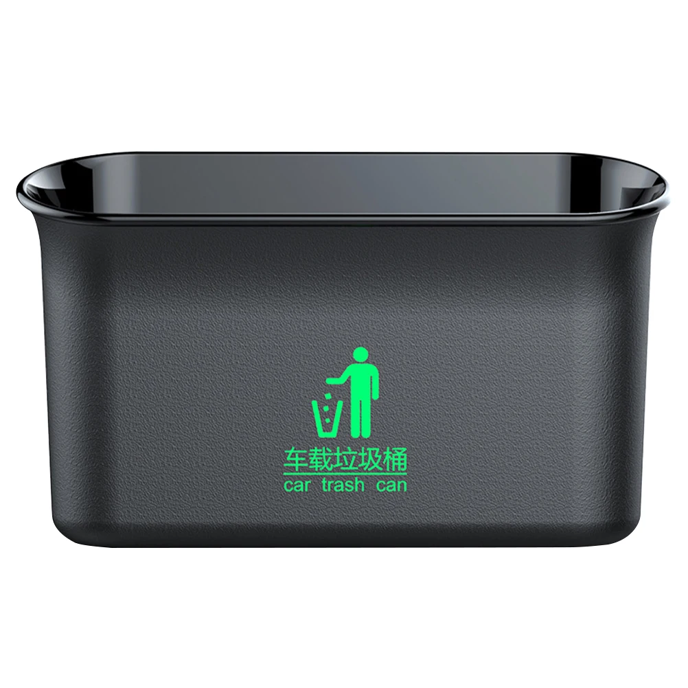 

Vehicle Trash Can Portable Car Garbage Bin for Auto Interior Storage Waterproof Dustbin with High Load Capacity Easy to Clean