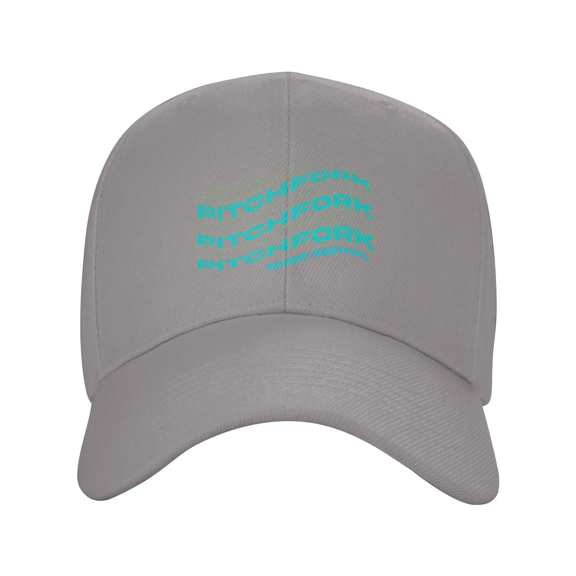 Hot Sale Pitchfork Music Festival Sticker Baseball Cap  Minimalist Cap Male  Watching Match Cap Male