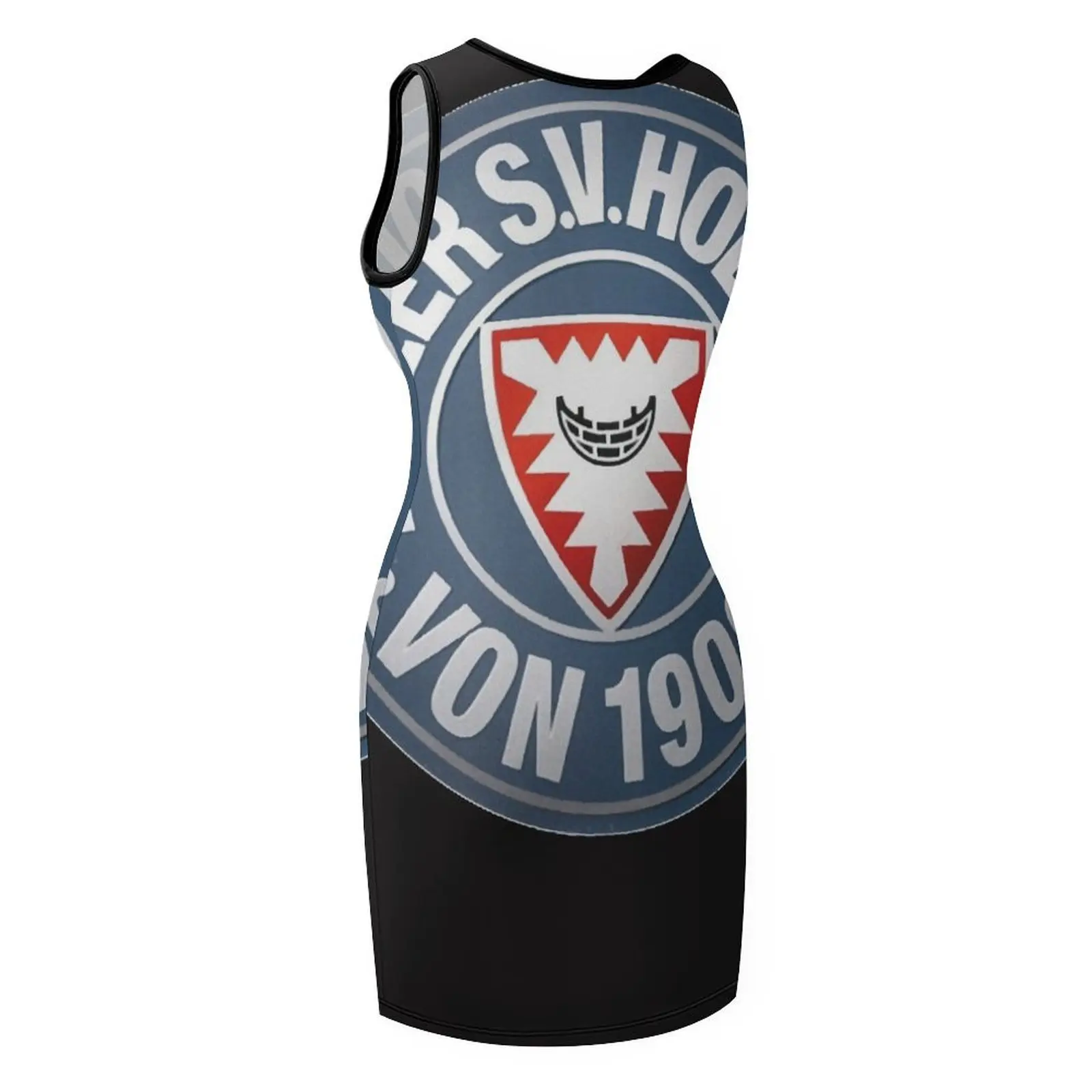 Kieler SV ホルスタイン クラシック Tシャツ ノースリーブ サンドレス パーティードレス 女性服 女性用服