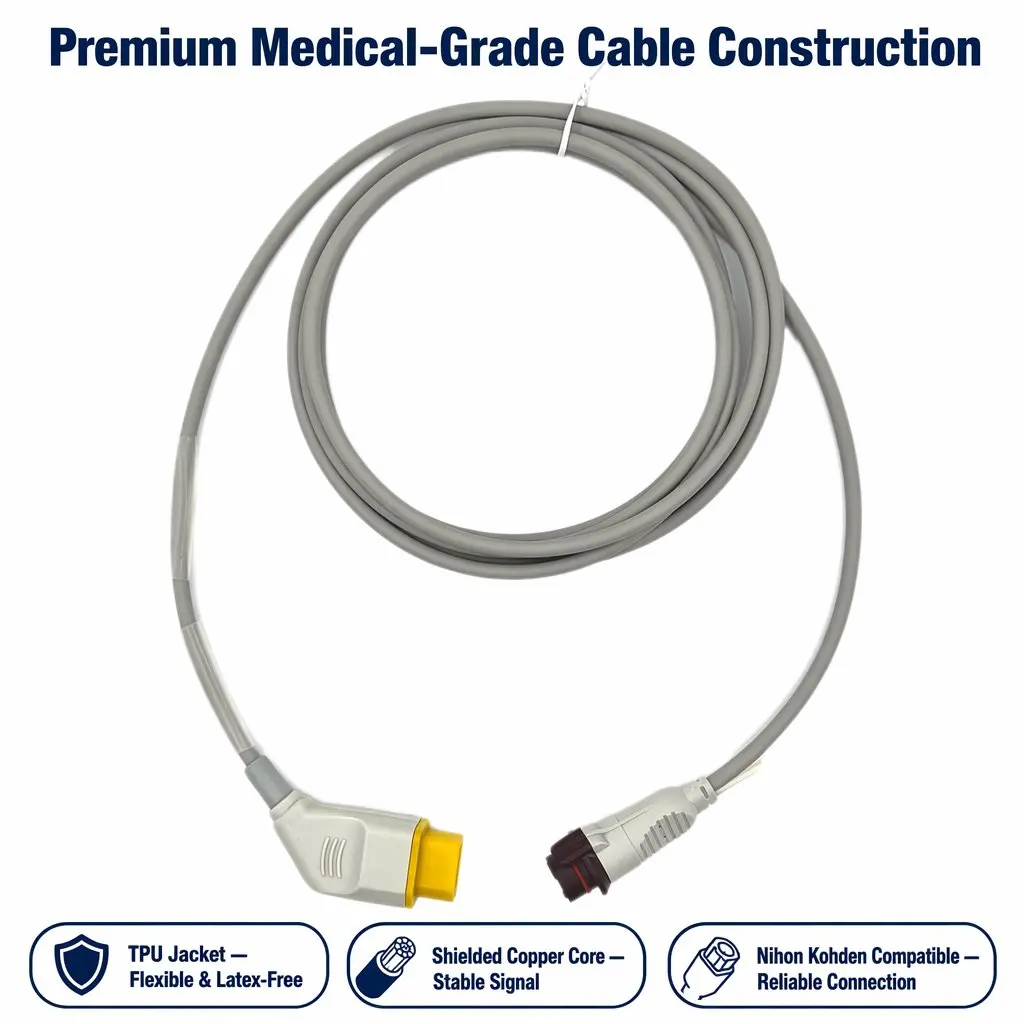 Medical Adapter Cable 2.7m - Adult TPU - Model ZI00012A
