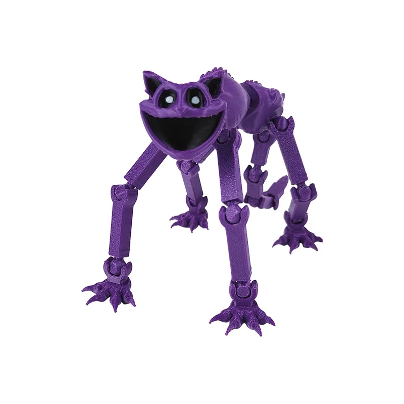 Poppy Playtime CatNap Figures Statue Smiling Critter Purple Cat Anime Action Figurine House Decoration Desk Accessories Toy