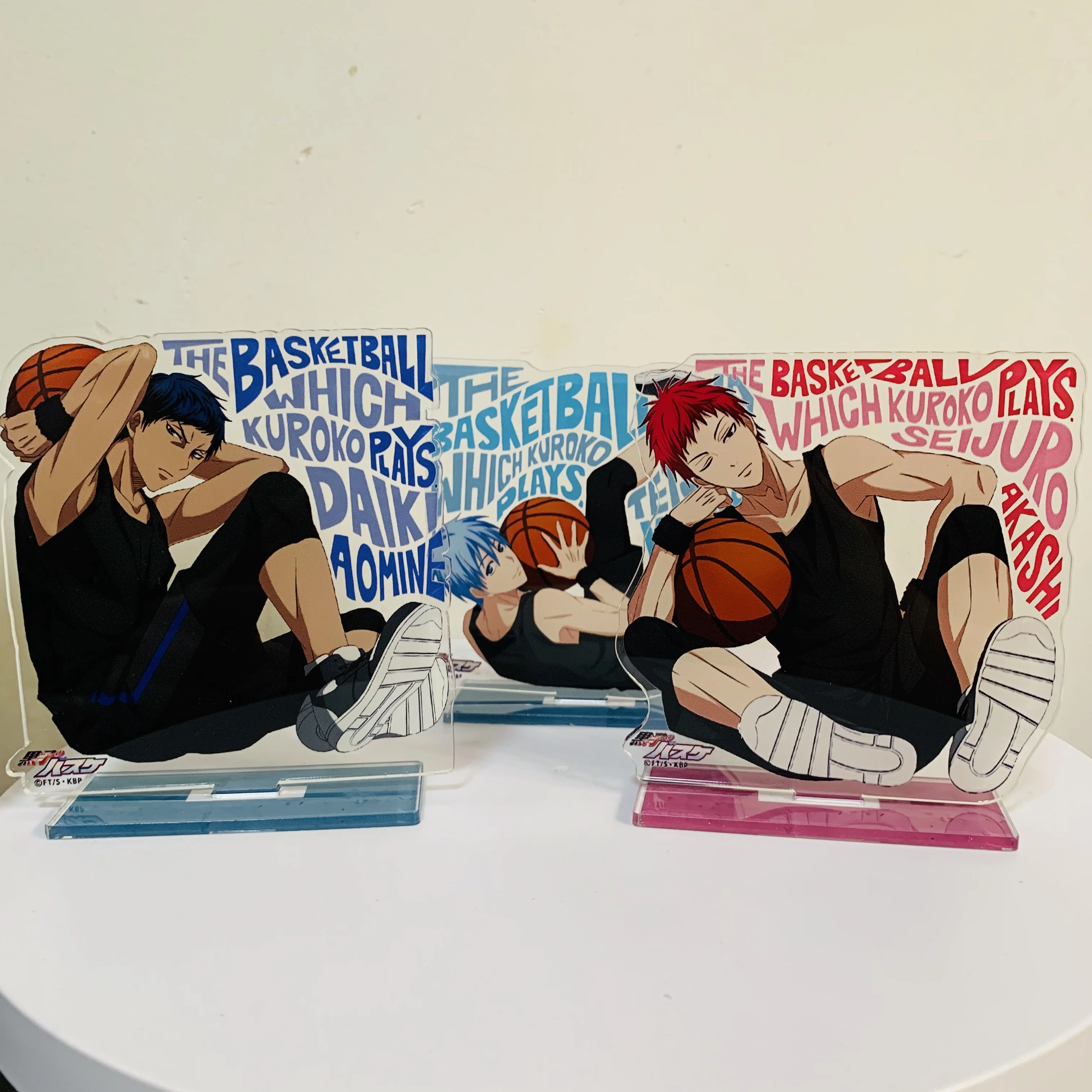 Anime Kuroko\'s Basketball Figure New Style Acrylic Stands Kagami Taiga Aomine Daiki Kuroko Tetsuya Character Model Fans Gifts