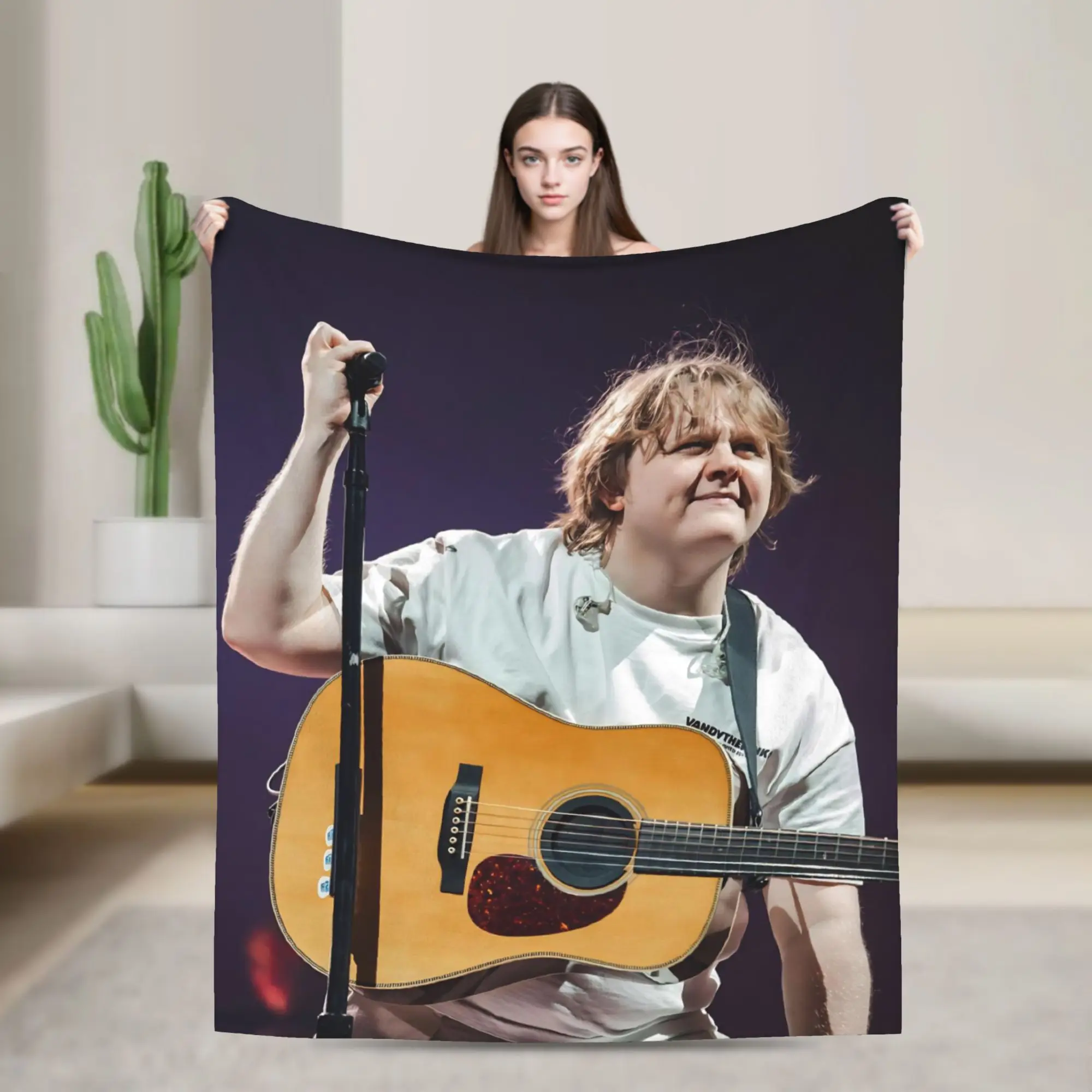 Lewis Capaldi Tour 2026 Throw Blanket for Couch  Soft Cozy Plush Blanket 50x60 Inch Multiple Sizes Bedspreads for All Seasons
