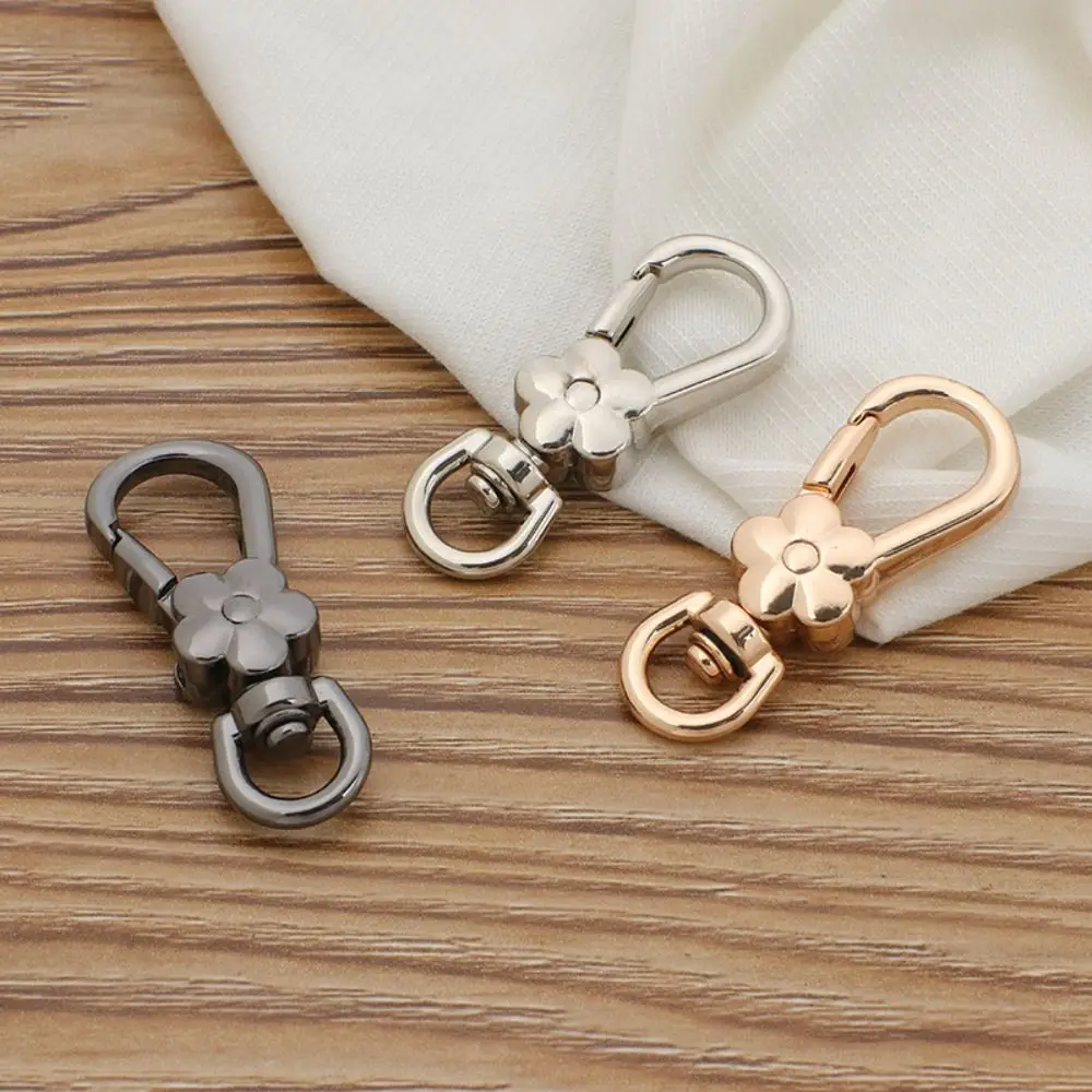 Diy Bags Strap Buckles New Detachable Flower Shape Screw Buckle Snap Hook Handbag