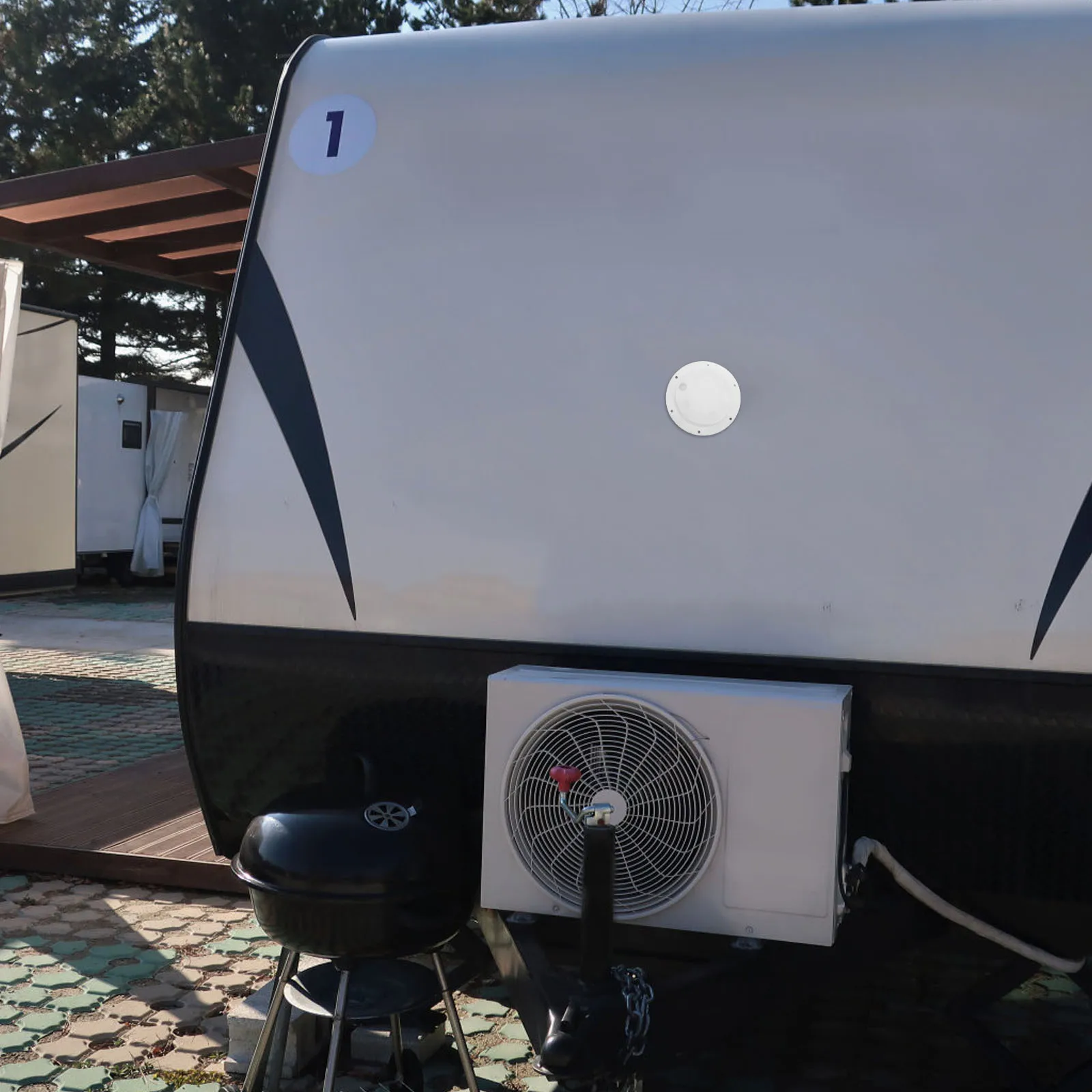 

Roof Ventilation Cover Durable Material Universal Fit Easy Installation Enhanced Ventilation Rv Plumbing Fittings Travel