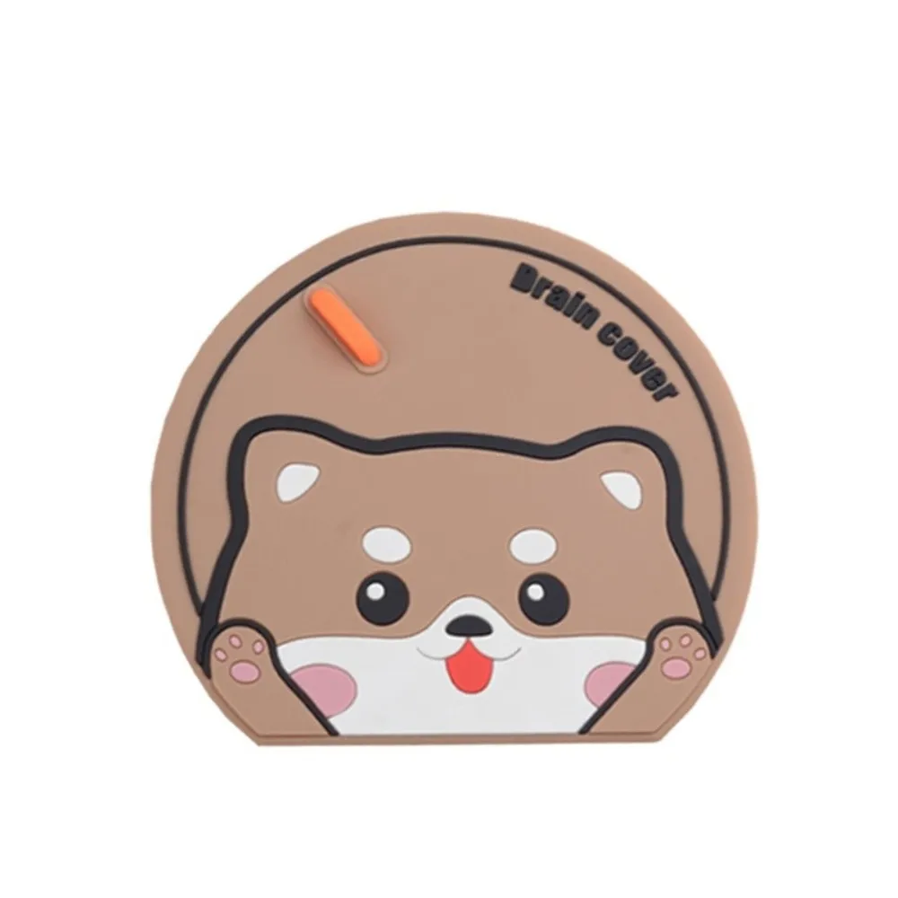 Cartoon Cat Sewer Floor Drain Cover Anti Odor Anti-insect Sewer Sealing Silicone Mat Anti-blocking Deodorant Cover
