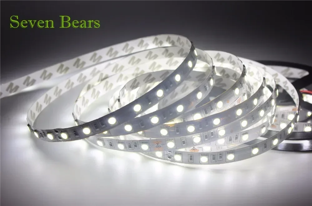 DC24V 12V LED strip 5050 SMD 5M 60led/M White Warm white RGB RGBW RGBWW RGBCCT flexible ribbon Tape Lights waterproof decoartion