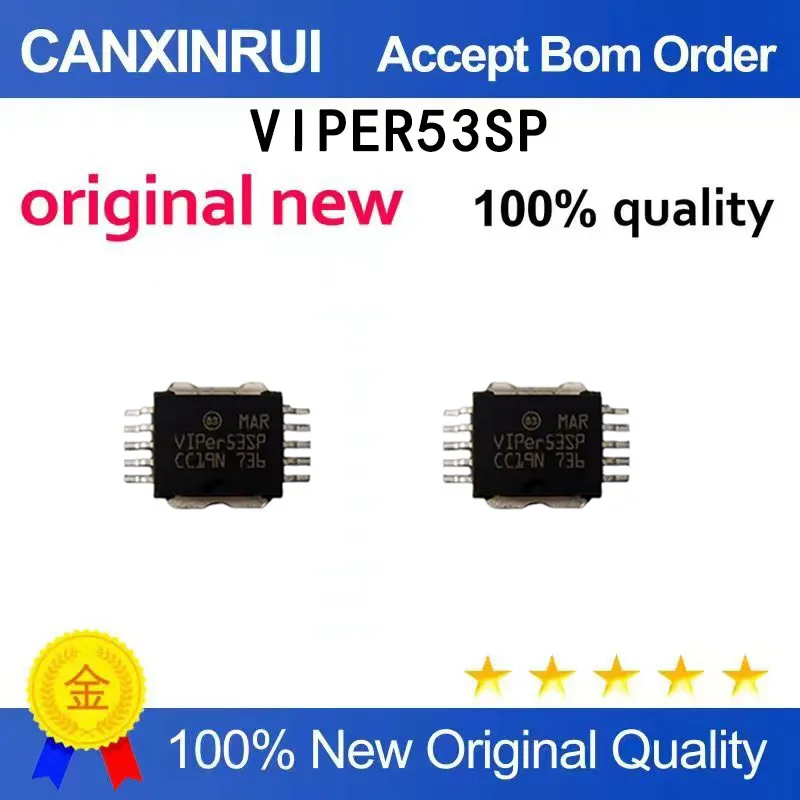 (5pcs-100pcs）Brand new original VIPER53SP automotive chip power switch IC patch SOP-10