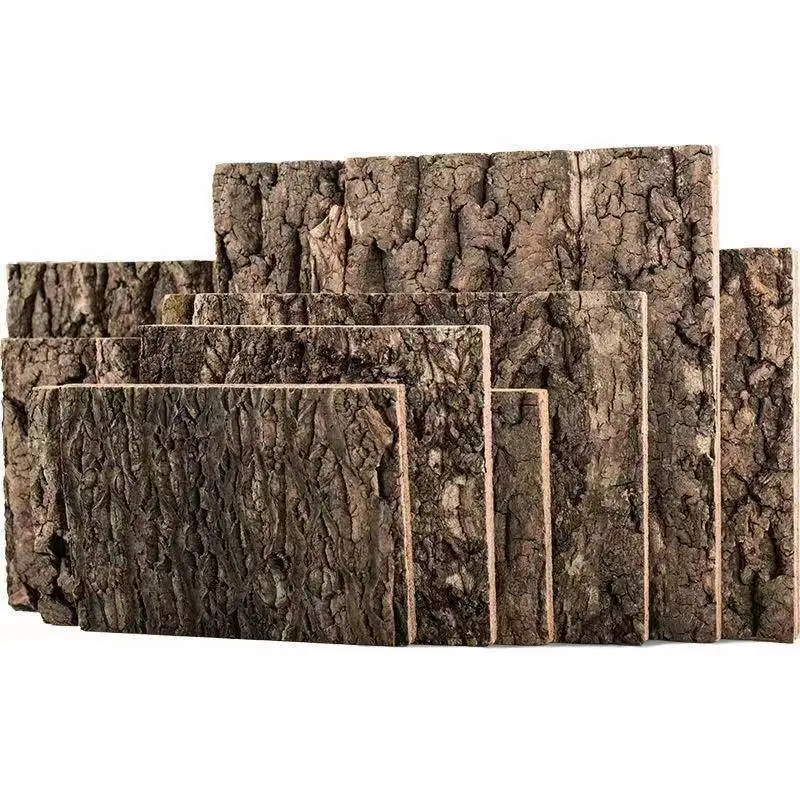 Cork Terrarium Background Natural Cork Bark Backdrop Reptile Climbing Mat Habitat Decor for Spider Lizard Turtle