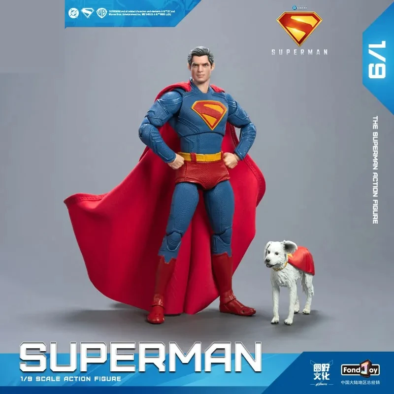 Figura de acción oficial de Superman Fondjoy, material de PVC con alta fidelidad, imprescindible para los fanáticos del anime, recién llegado