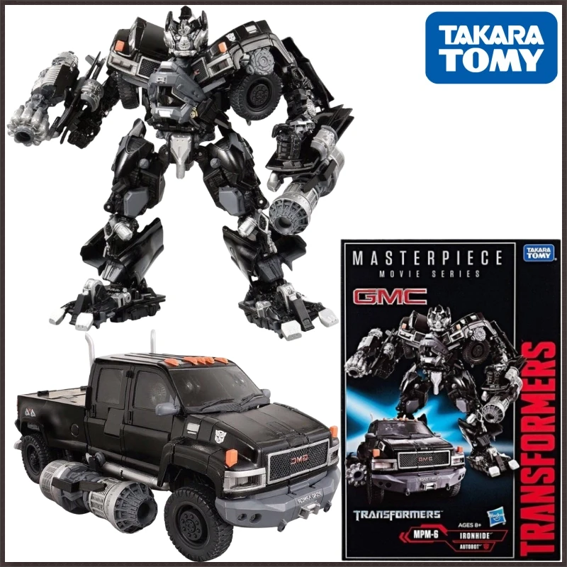 In Stock Takara Tomy Transformers MP Series MPM MPM-06 Iron Sheet Action Robot Models Collectible Birthday Gift