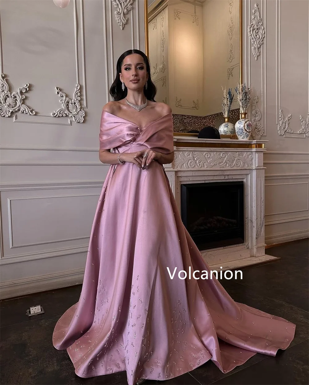 Длинные платья трапециевидной формы с открытыми плечами и блестками по индивидуальному заказу, вечерние, вечерние, с блестками