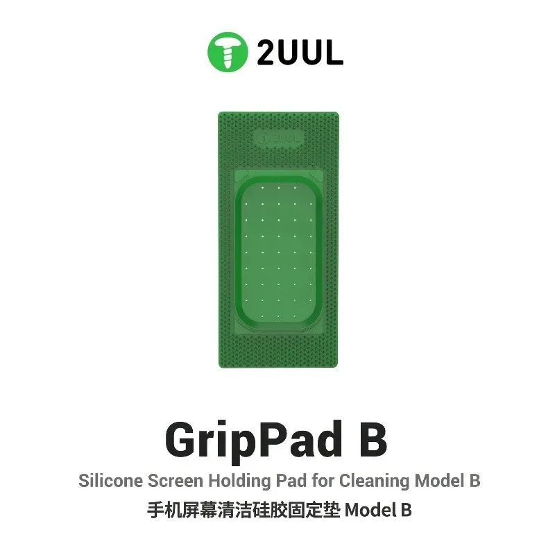 2UUL GripPad A B Silicone Screen Holding Pad Anti Slip Fixed Mat Protect Display for Mobile Phone Screen Cleaning Repair Tools