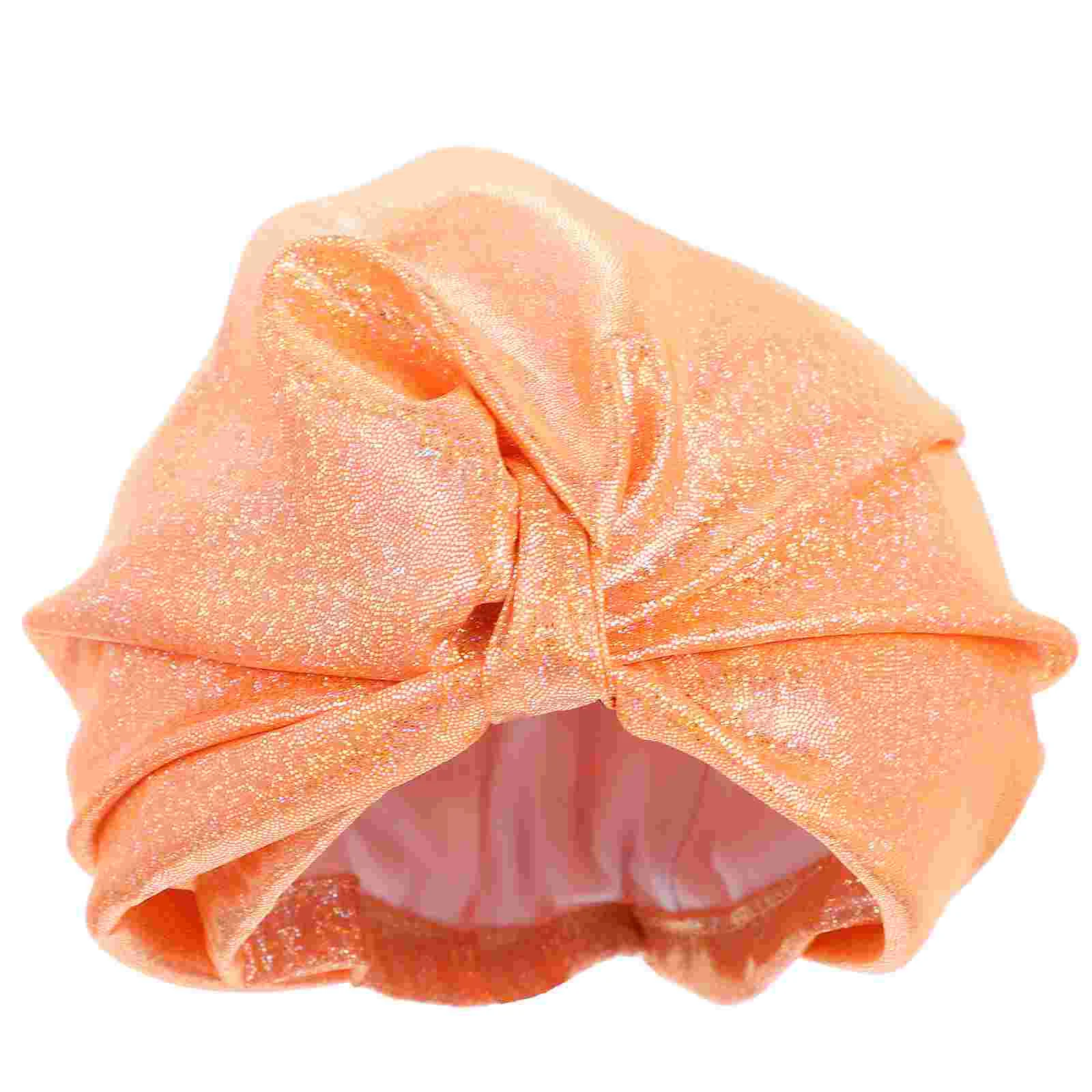 

Swimming Cap Bandanas for Women Lined Shower Caps Hair Waterproof Hat Woman The Flowers Comfortable Women's
