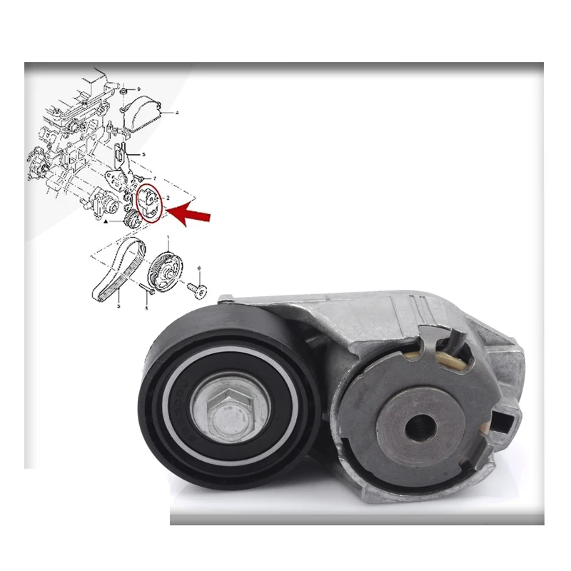

POWER STEERING BELT TENSIONER FOR FORD TRANSIT MONDEO JAGUAR 1120687 (2000-2009)