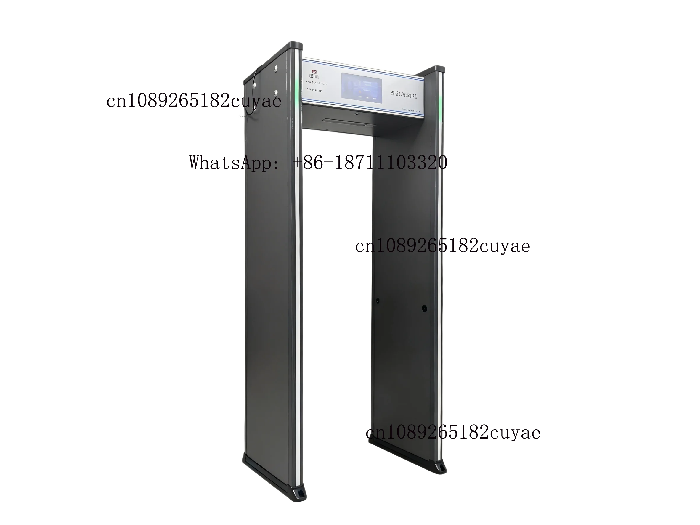 10 Inch Touch Screen Security Walk Through Metal Detector Door Mobile Phone Alarm for School Government  Confidential Facilities