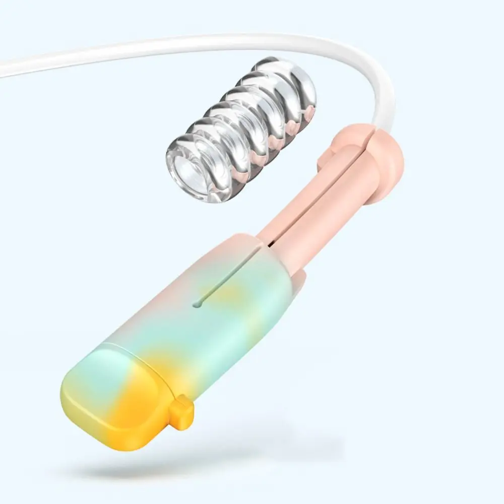 جديد نوع C كابل الشاحن حامي الغبار غطاء سيليكون كابل الشاحن غطاء حماية الملحقات الحبل التوقف غطاء سيليكون #4
