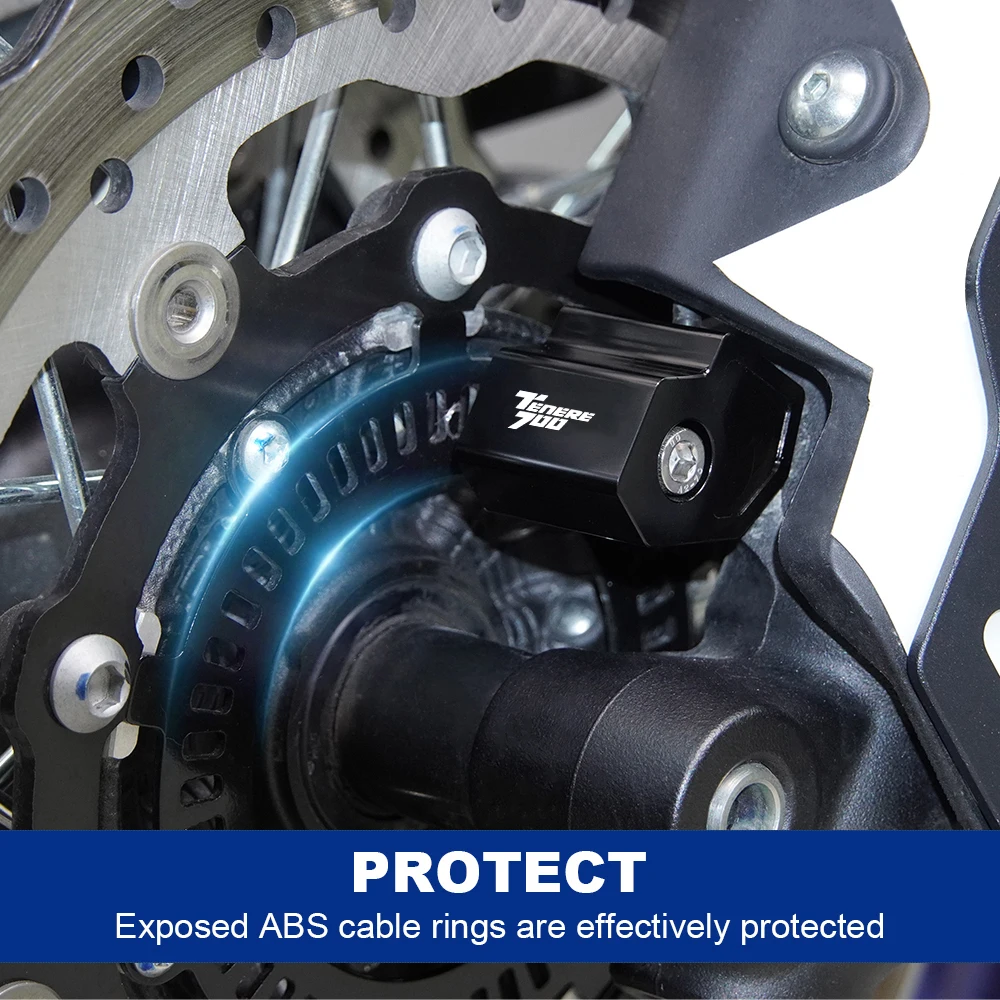 Für Yamaha XTZ 700/Tenere 700 2019-2025 Tenere 700 Rally Edition 2020-2022 2023 2024 Motorrad Front ABS Kabel Schutz Abdeckung