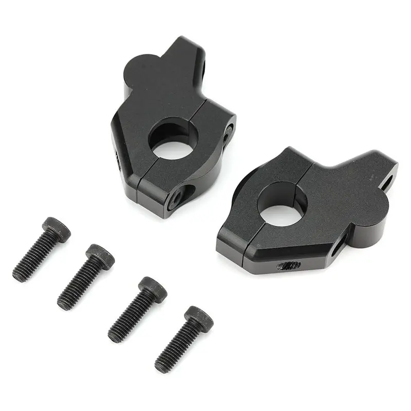 For Grom MSX125/CRF250L, KLR650, FZ1/FZ8/TW, DRZ 400/S/V-Strom Compatible- Black Handlebar Risers 7/8