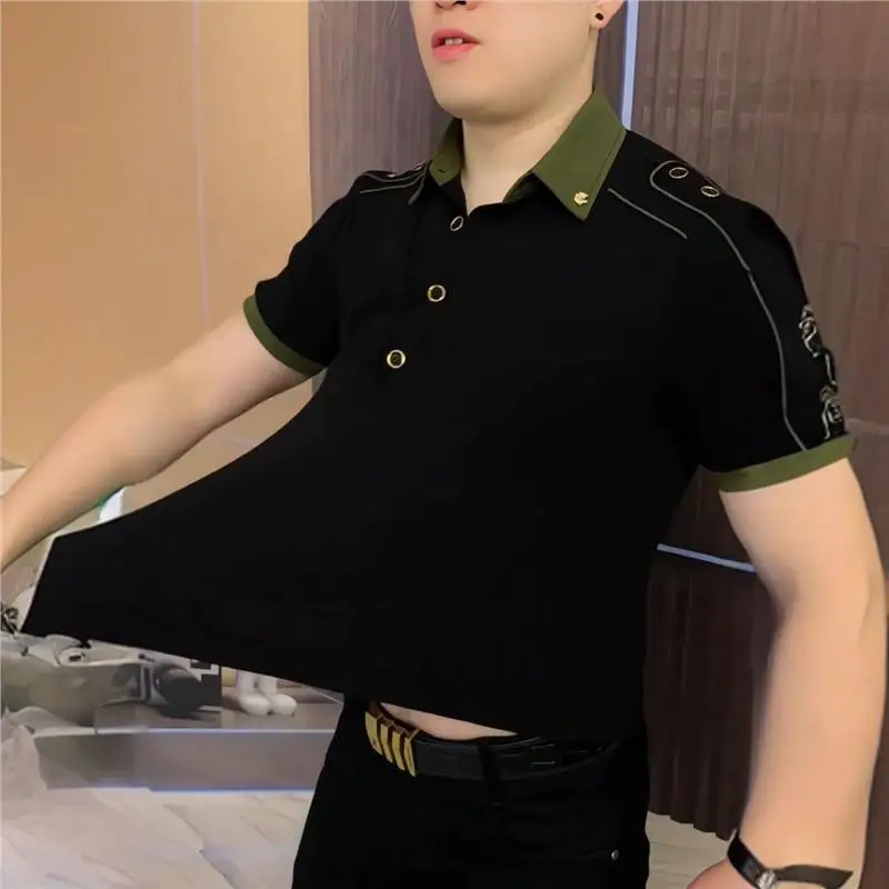 

een Ink Qing Feng 2025 Summer irt Men's Slim Fit Casual High Quali Busin Faion Travel Long Sve Regular Length