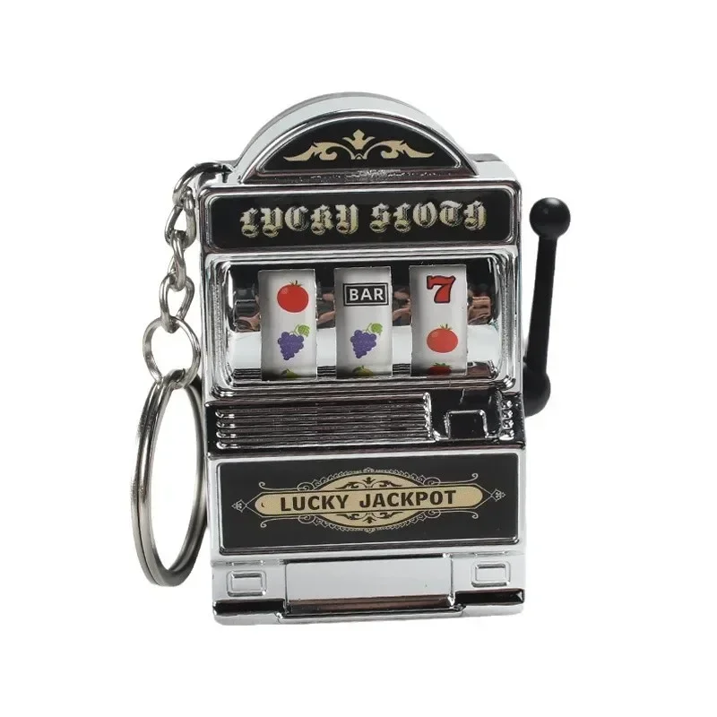 الرجعية فتحة آلة المفاتيح الفاكهة كازينو لاكي سحر قلادة صغيرة ممر لعبة هدية للبالغين اللاعبين جامع #6