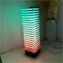 Product Manufacturer Desk Tower Voice Control LED RGB Smart lighting Music Rhythm Lights