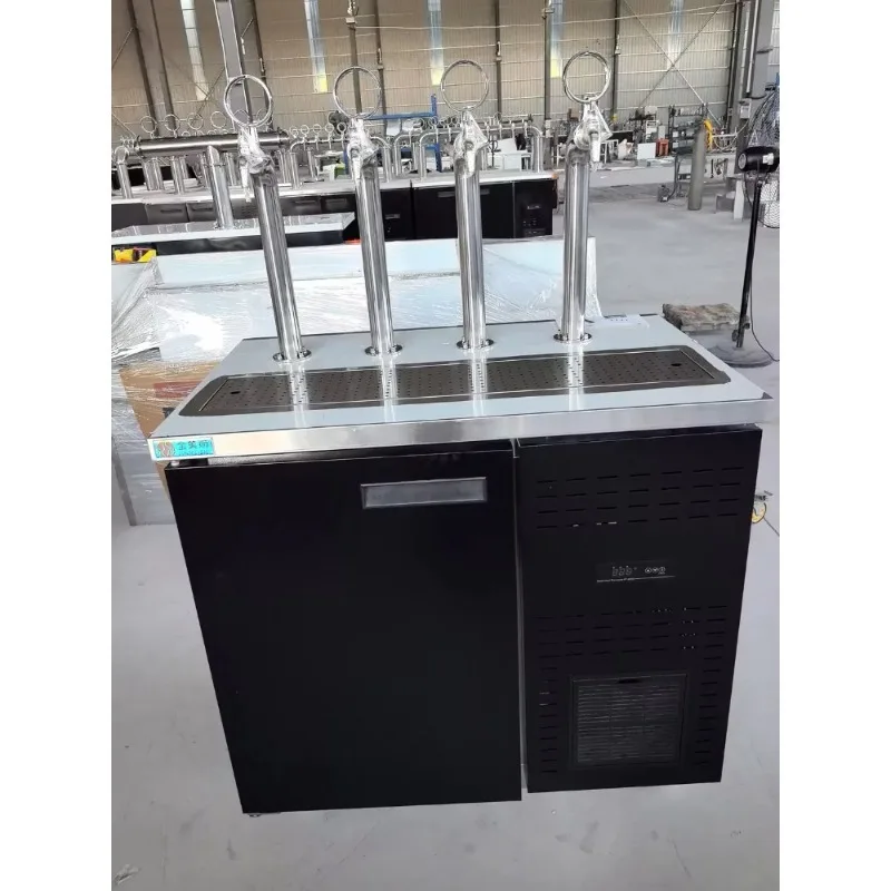 #Commercial Draft Beer Dispenser Machine Air-cooled Craft Brewing Beer Equipment Stainless Steel Beer Vending Machine Dispenser