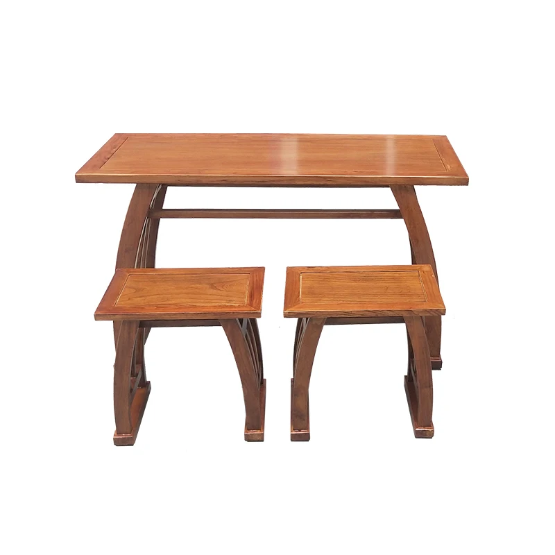 

Solid wood Sinology saddle table antique painting and calligraphy table special table Chinese simple household desks and chairs