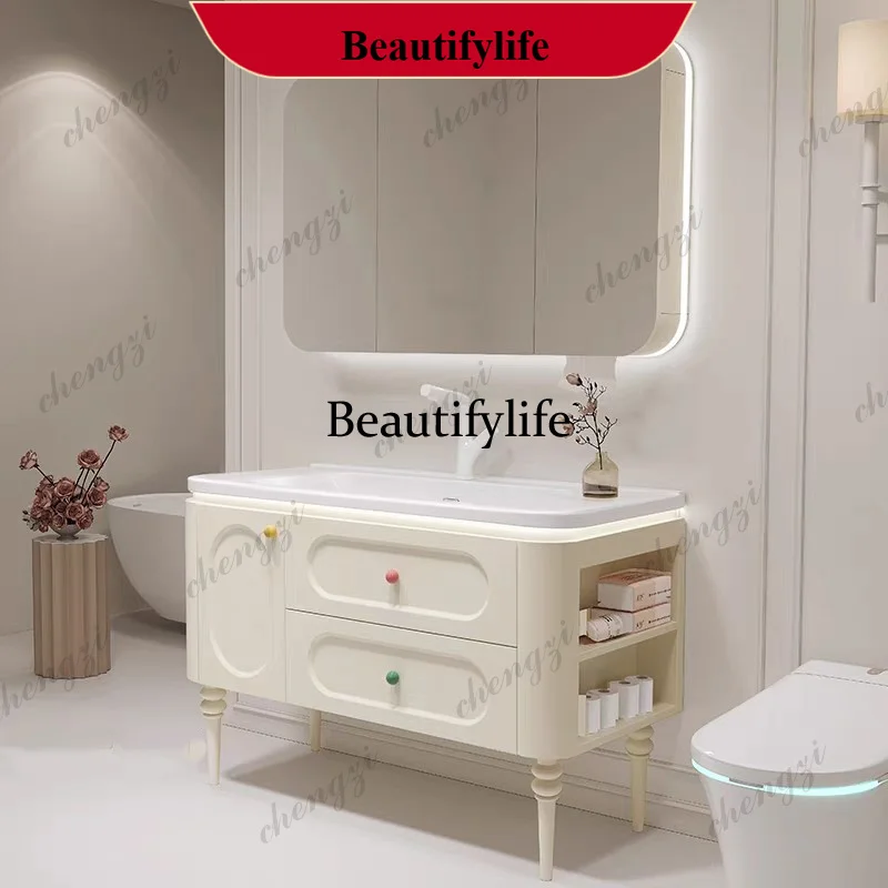 

N178 Modern Organizer Bathroom Cabinet Mirror Perfume Storage Shelves Cupboard Closet Skincare Wooden Archivadores