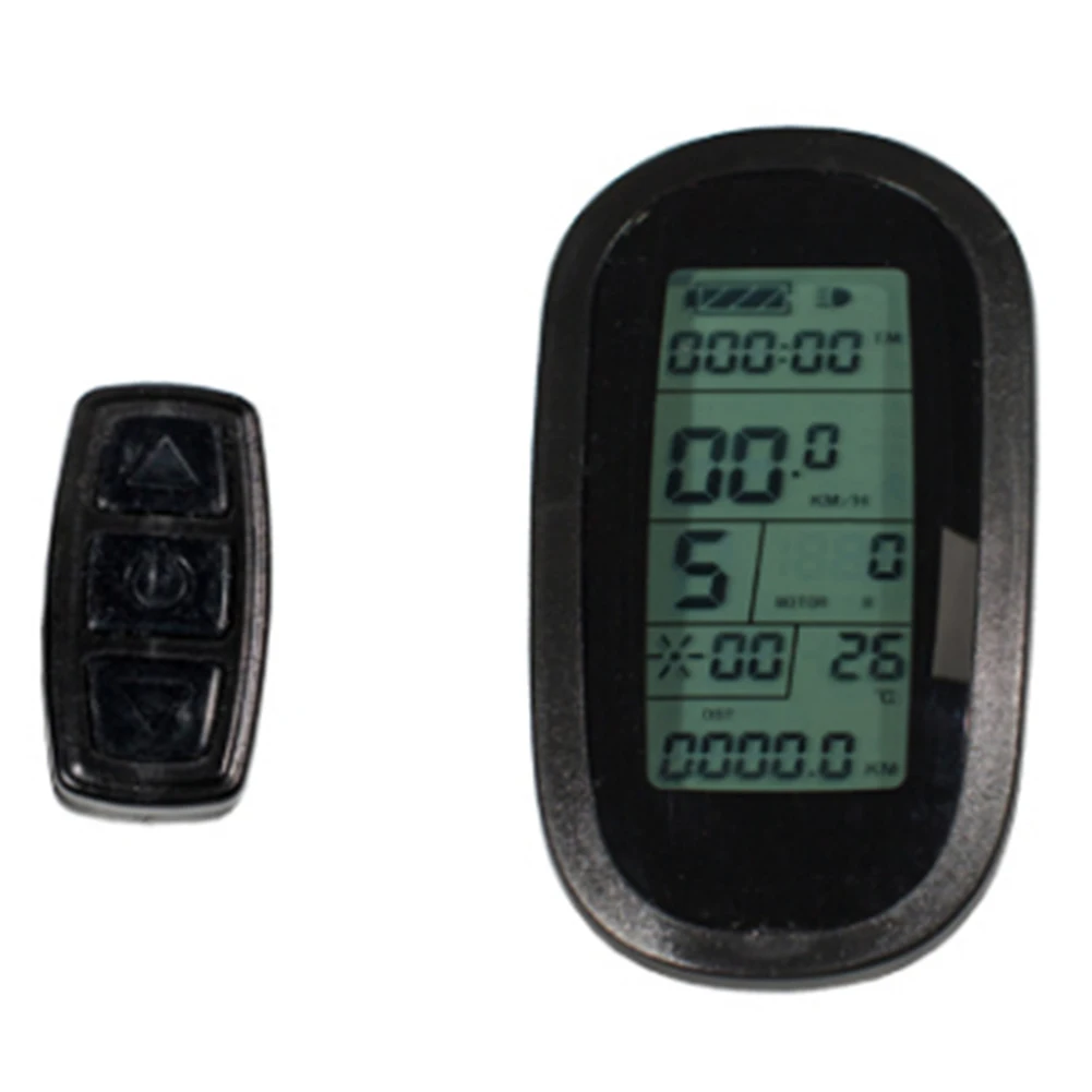 Ebike For KTLCD6 LCD Display Panel for For KT Controllers with 5 Pin Waterproof Connection Automatic Voltage Detection