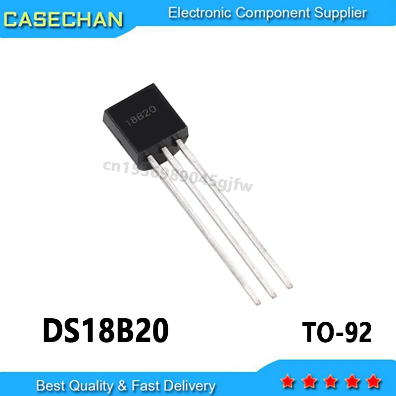 10PCS New and Original DS18B20 18B20 18S20 TO-92