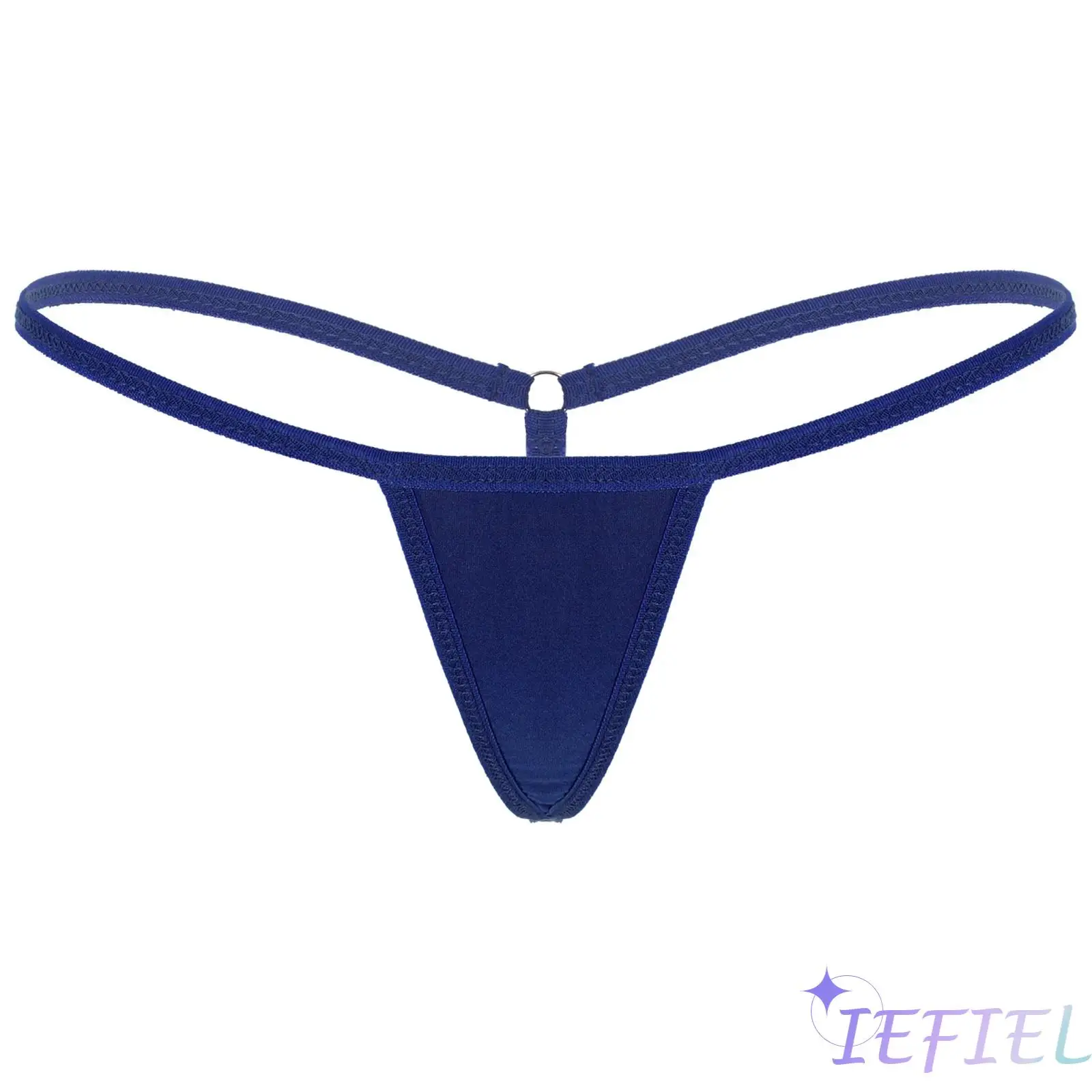 Women Elastic Mini G-string Low Rise Briefs T-back Thongs High Cut Lingerie Ladies Micro Panties Underwear Beach Sunbathing