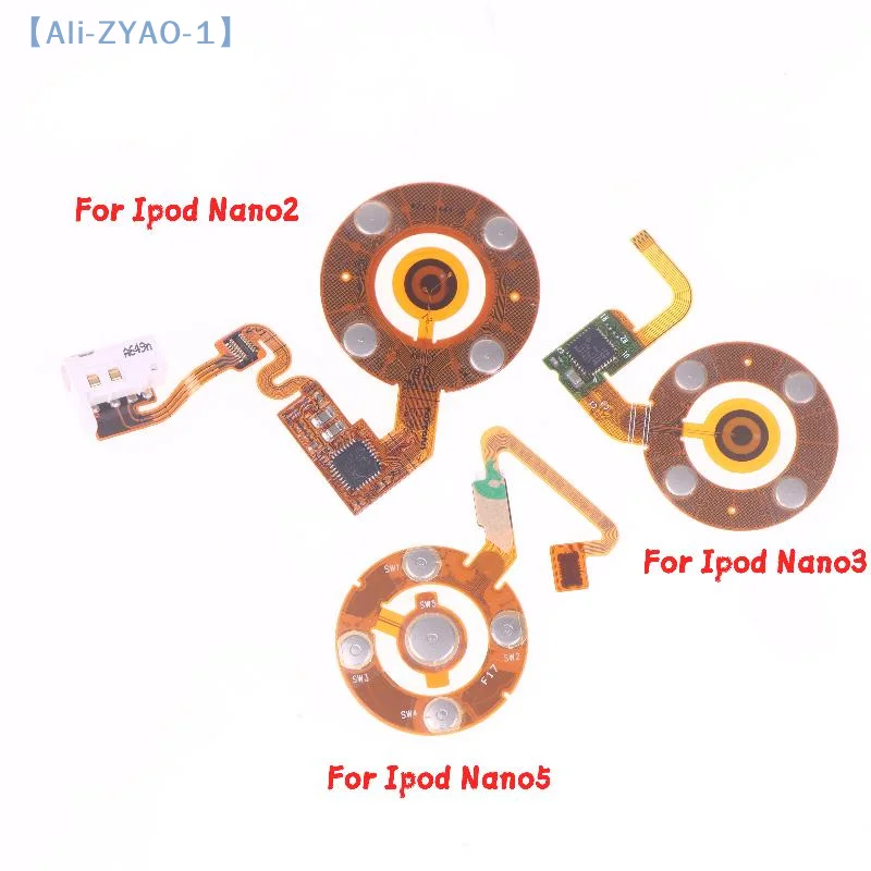 

【ZYAO-1】Click Wheel With Flex Cable Ribbon For IPod Nano 2 2nd 3 3rd 5 5th Accessories
