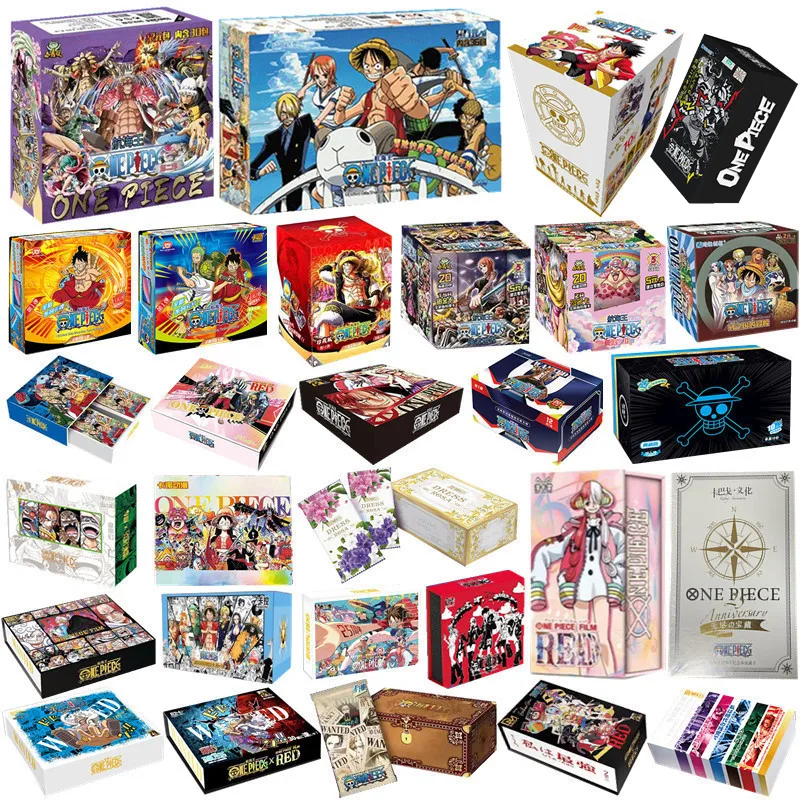 

2023 New Full Set ONE PIECE Character Card Luffy Zoro Nami Game Hobby Collectibles Cards for Child Gifts Toys