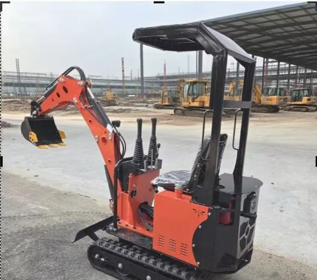 뛰어난 굴착 능력의 0.8톤 EPA 엔진 무테일 미니 굴삭기: 도시 및 조경 맞춤화에 이상적