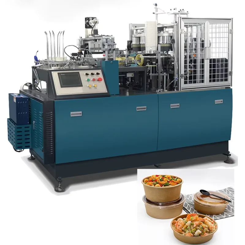 YG High Quality Paper Cup Machine High Speed Fully Automatic Paper Bowl Making Machine Noodle Bowl Forming Machine for Sale